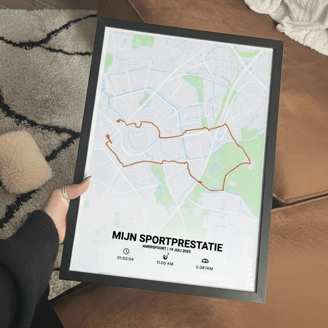 Sportposter voorbeeld